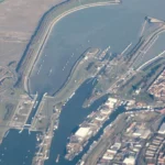 Foto van de Nieuwe Sluis in Terneuzen