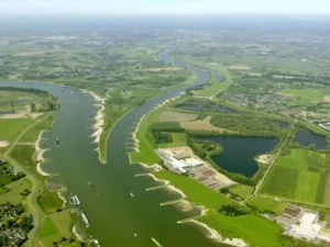 Drones inspecteren rivier kribben: snel, slim en veilig
