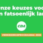 CDA verkiezingsposter 2025