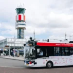 Test Autnome bus Rotterdam The Hague Airport