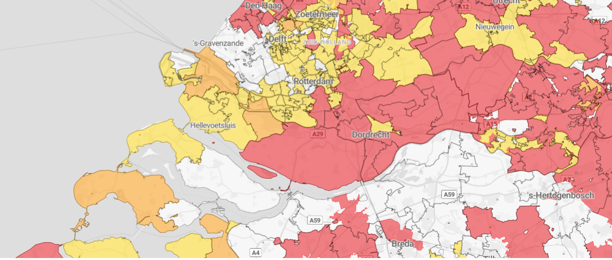 Wachttijdens Steden Regio Rijnmond