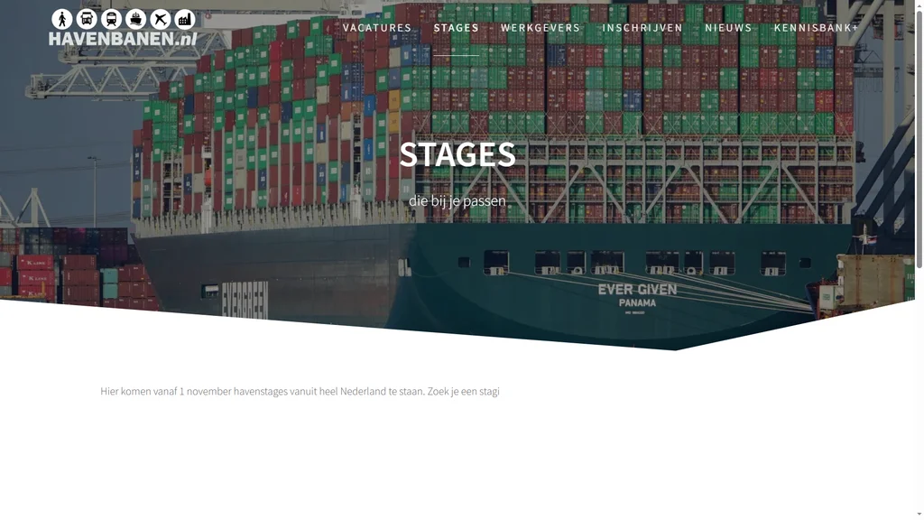 havenstages op havenbanen