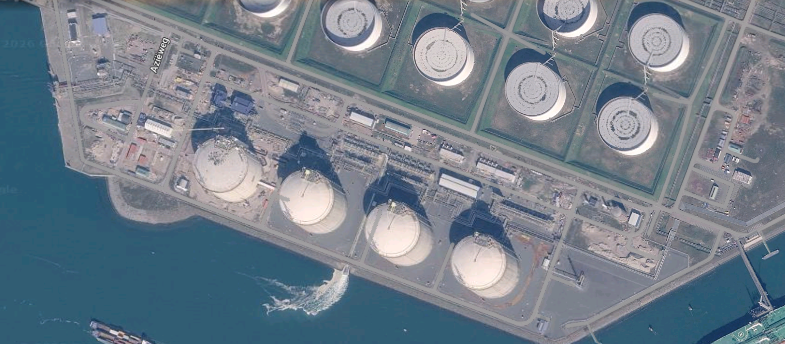 Vierde LNG Terminal op Vopak Gasunie Gate Terminal geopend